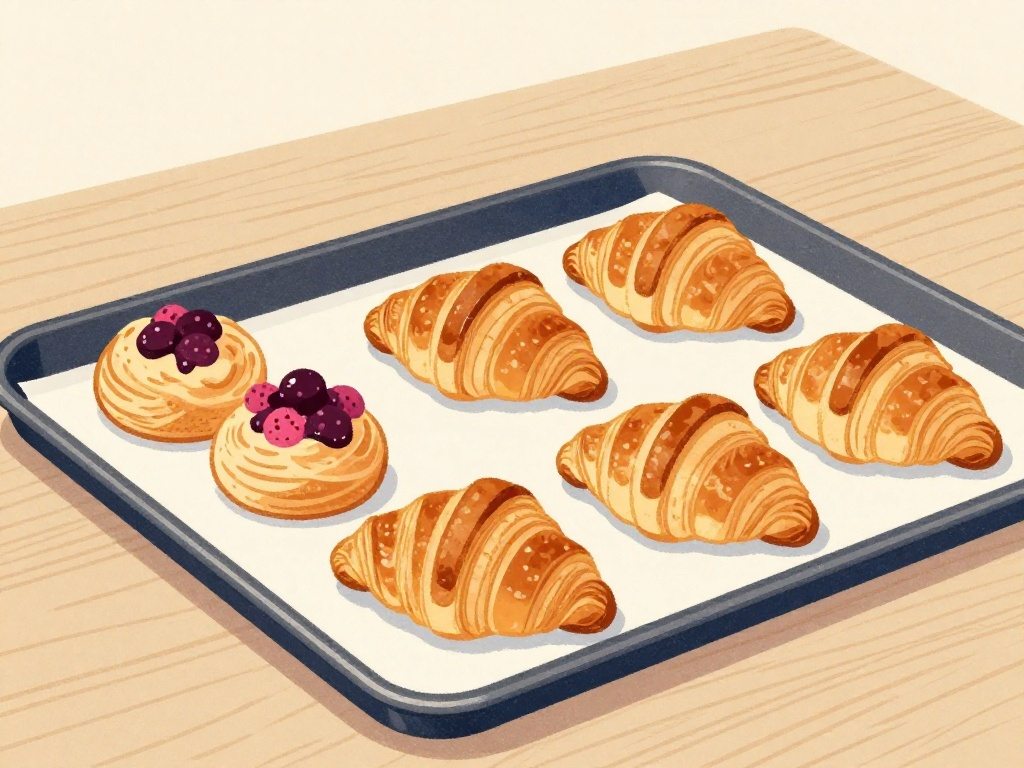 Viennoiseries du matin