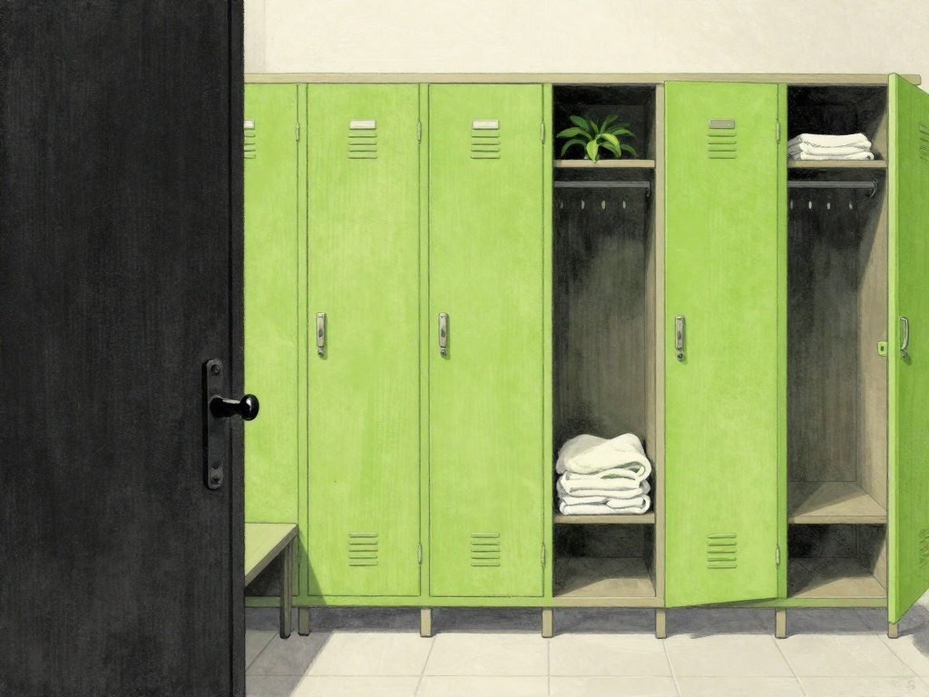 Les vestiaires
